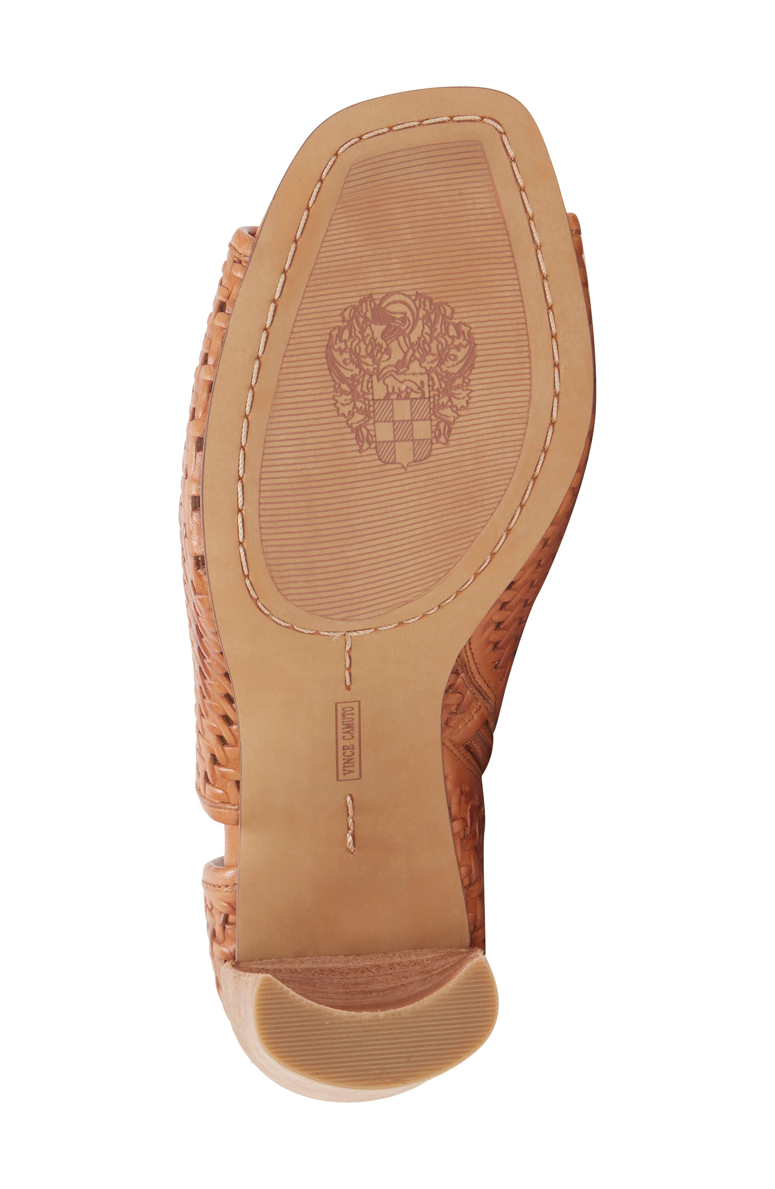 Vince Camuto Prisha Perforated Open Toe Bootie, Alternate, color, 