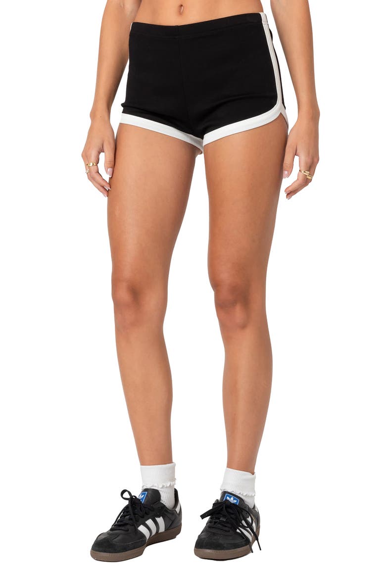 Elana Microshorts, Main, color, BLACK-AND-WHITE