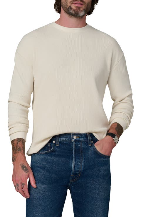 Waffle Monogram Long Sleeve T-Shirt