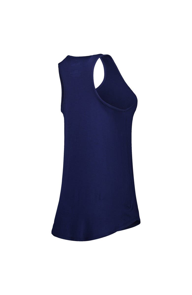 FANATICS Women's Fanatics Branded Navy New York Yankees Simplicity Swing Racerback Scoop Neck Tank Top, Alternate, color, Navy