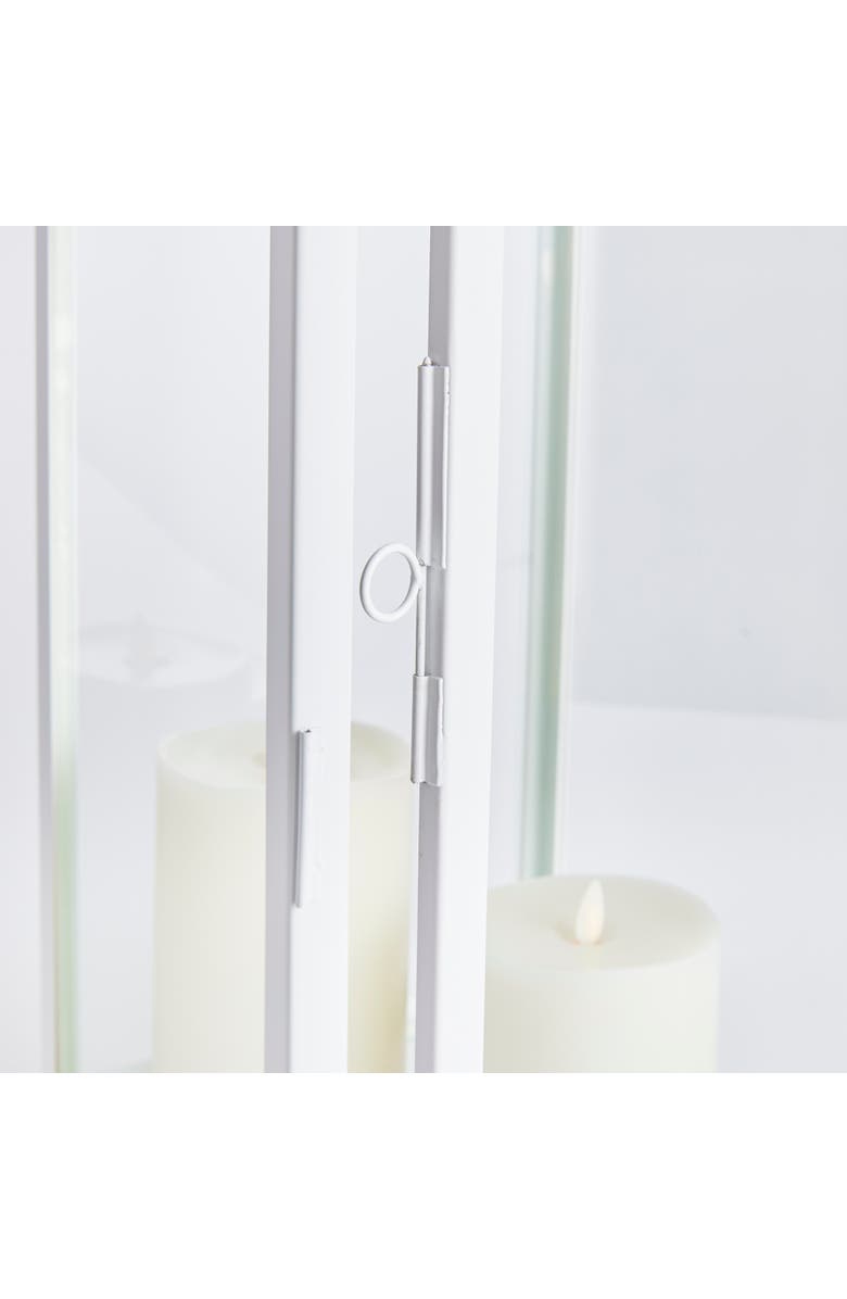 Napa Home & Garden Matilda Outdoor Lantern Candle Holder Large, Alternate, color, White