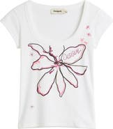 Desigual Floral Graphic T-Shirt