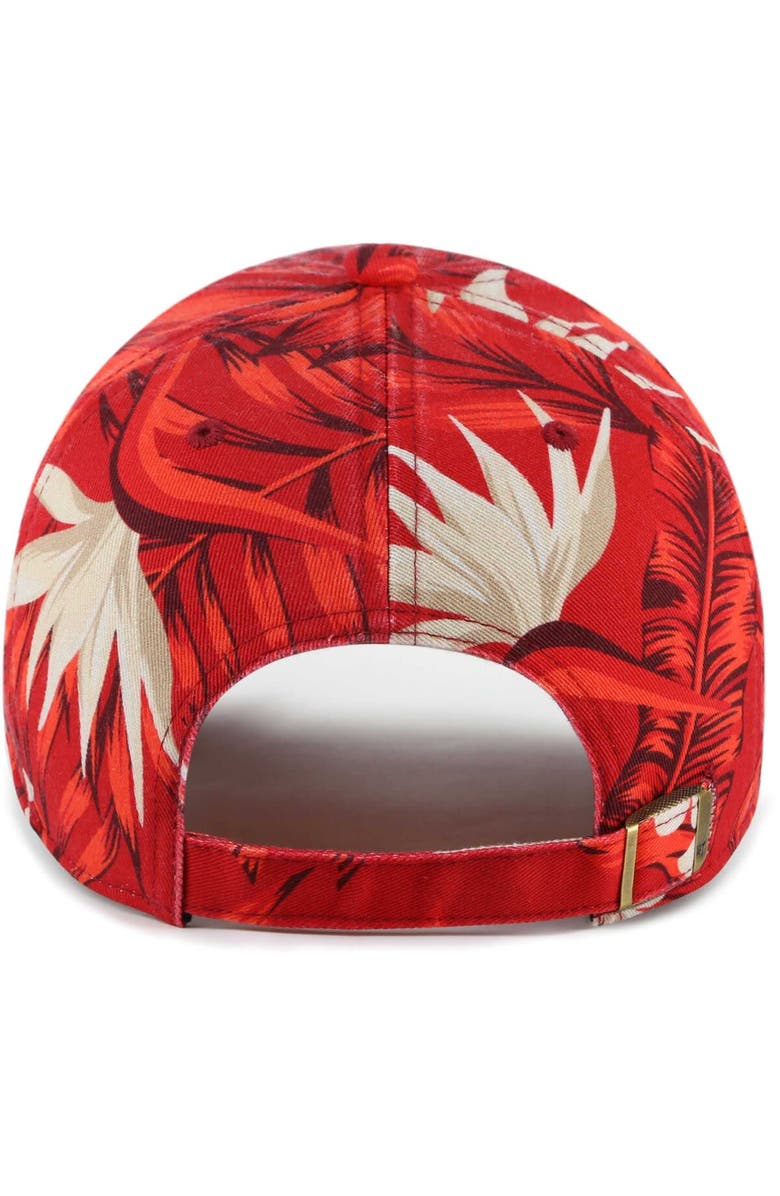 '47 Men's '47 Cardinal Arizona Cardinals Tropicalia Clean Up Adjustable Hat, Alternate, color, 