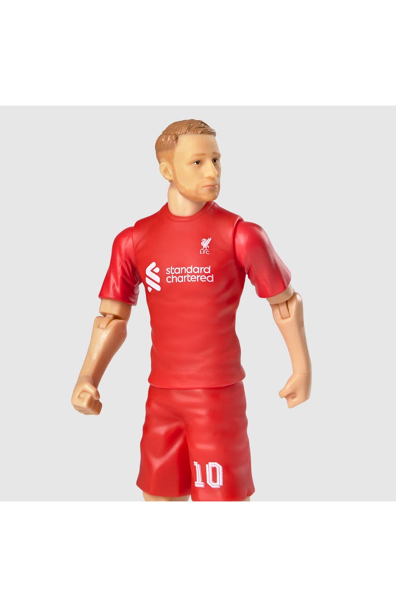 Banbo Toys SOCKERS Liverpool F.C. Mac Allister 8" Collectible Soccer Action Figure, Alternate, color, Red