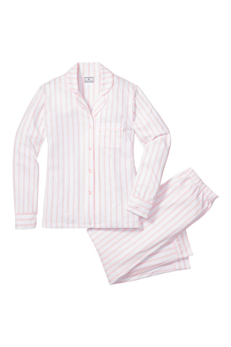 Stripe Classic Pima Cotton Pajamas, Alternate, color, PINK