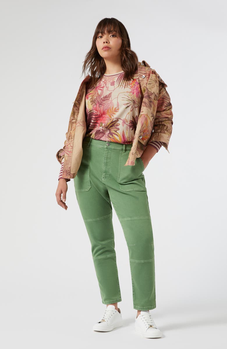 Marina Rinaldi Gattini Pocket Jacket, Alternate, color, Hazelnut Brown