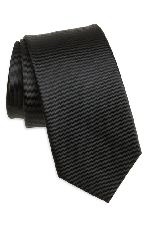 Solid Silk Tie