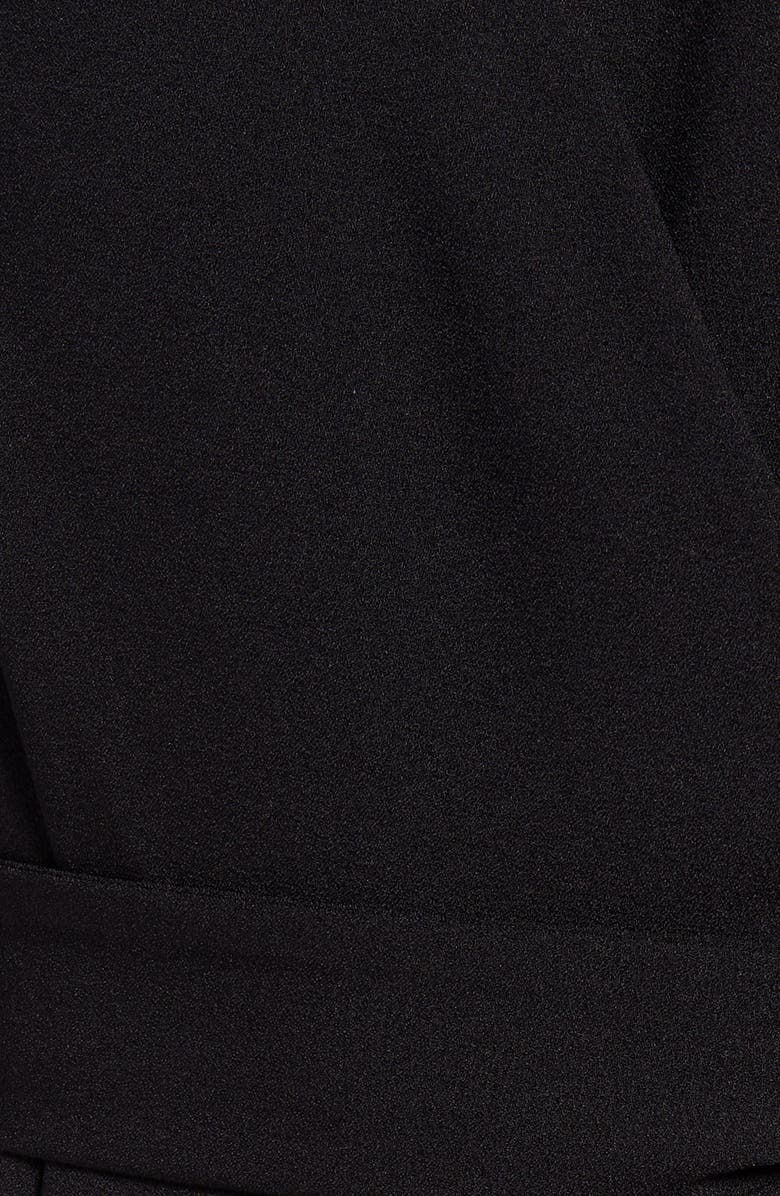 Donna Ricco Long Sleeve Wrap Jumpsuit, Alternate, color,