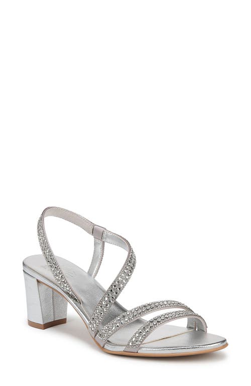 Naturalizer Vanessa Slingback Sandal In Silver