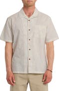 Quiksilver Lo-Biscus DNA Cotton & Linen Camp Shirt