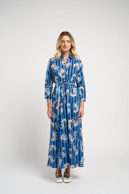 Guadalupe Design Luciana Tibet Dragon In Blue