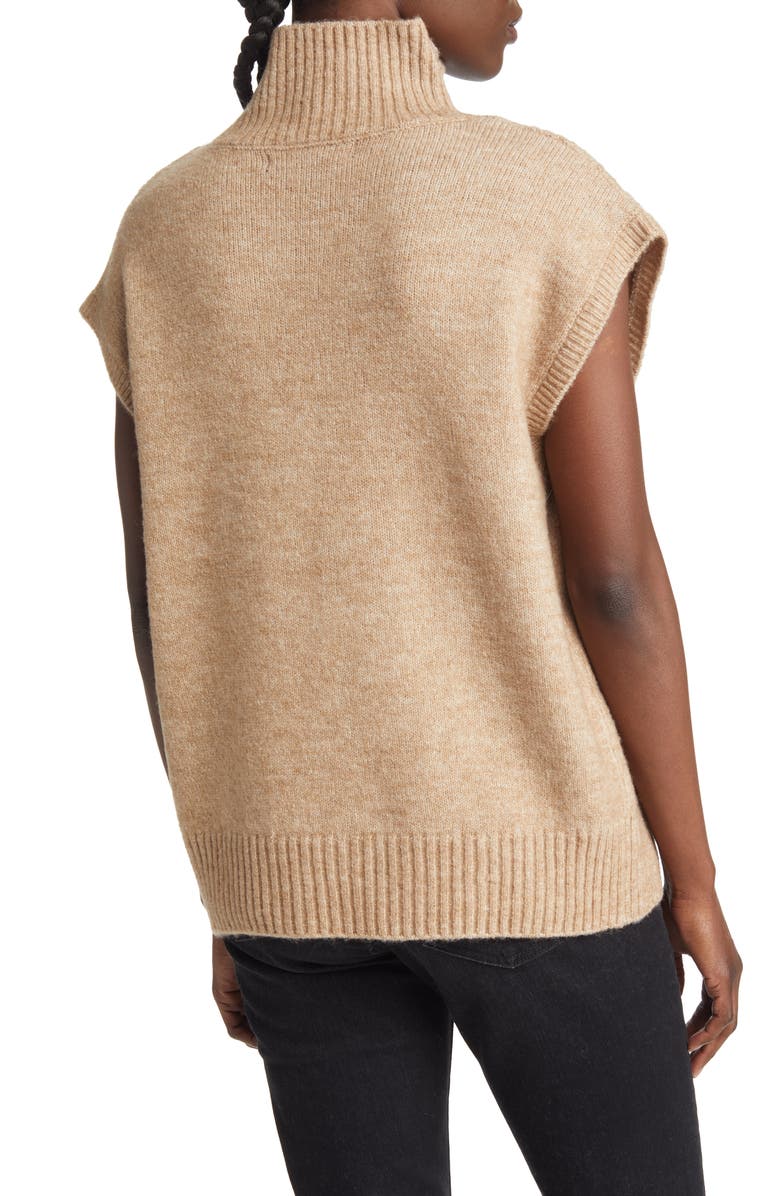 VERO MODA Vigga Mock Neck Sweater Vest, Alternate, color, 