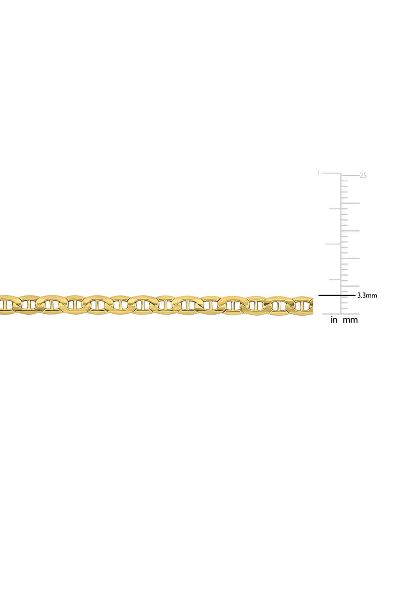 DELMAR Mariner Link Chain Necklace, Alternate, color, Gold