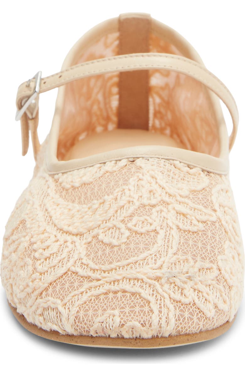 Freda Salvador Laurel Mary Jane, Alternate, color, Vanilla Jacquard Mesh