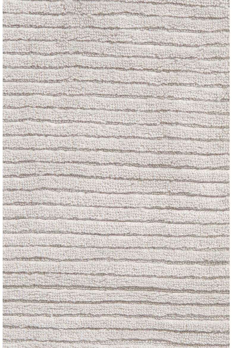 Hydro Ribbed Organic Cotton Blend Bath Towel, Alternate, color, GREY VAPOR