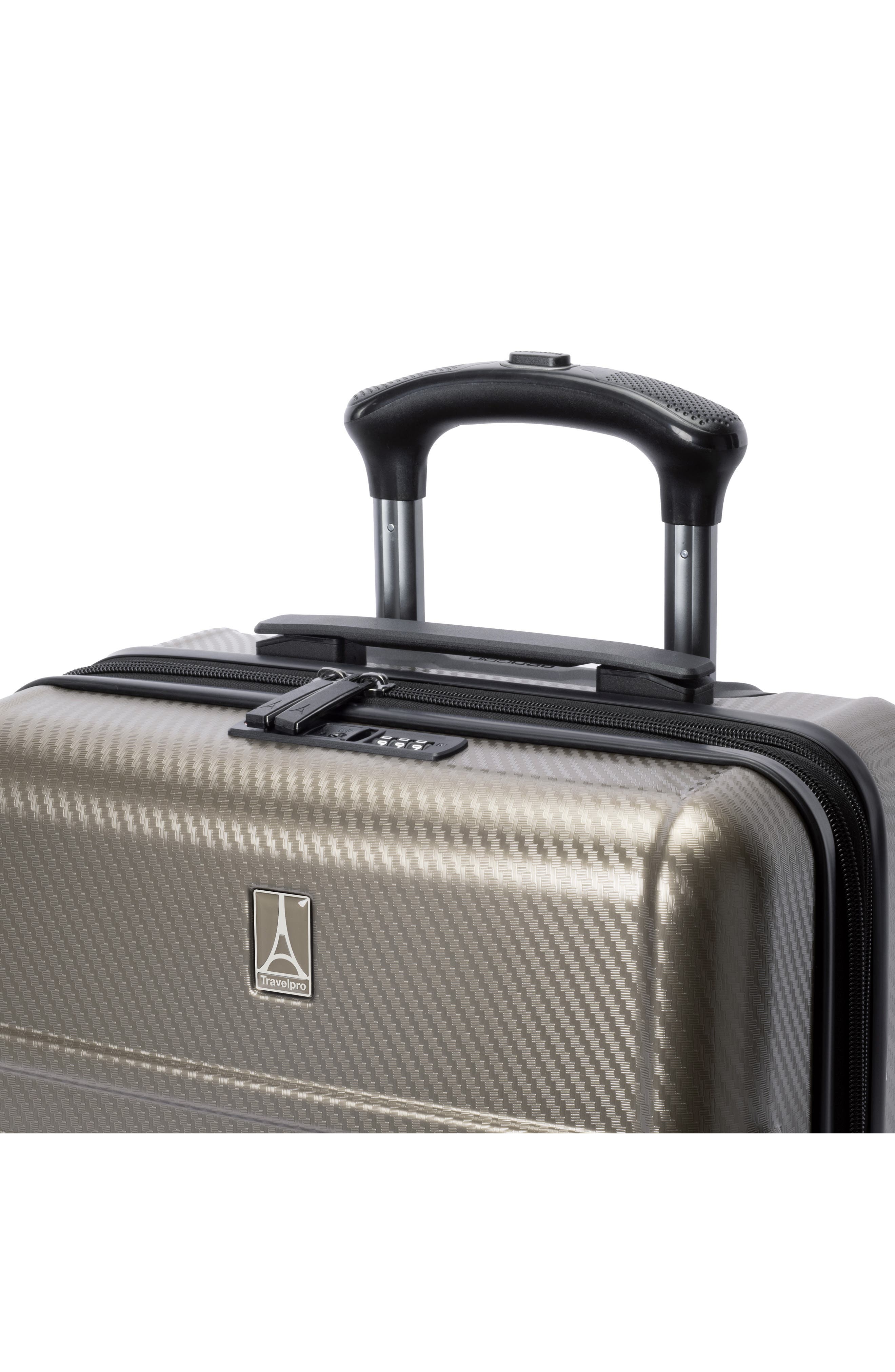 TRAVELPRO Rollmaster<sup>™</sup> Lite 2 20-Inch Hardside Carry-On Luggage, Alternate, color, Gold Carbon Fiber