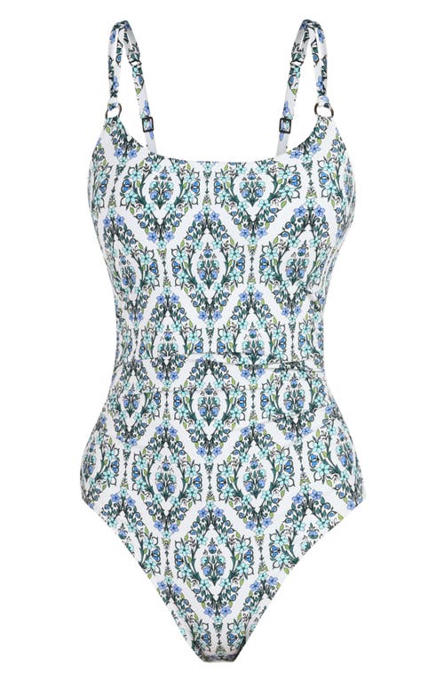 La Blanca Deja Blue One-piece Swimsuit
