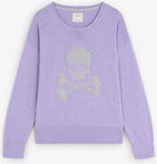 Scalpers Skull Intarsia Tricot Girls