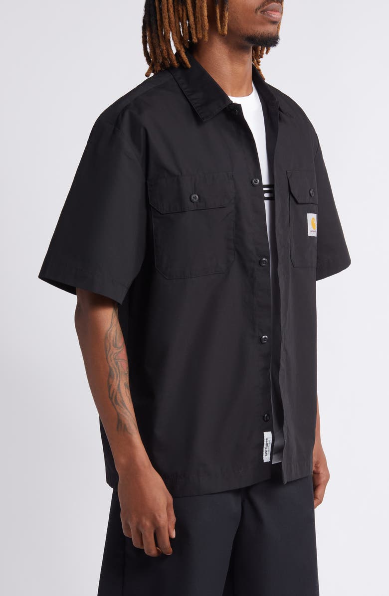 Carhartt Work In Progress Craft Short Sleeve Button-Up Shirt, Alternate, color, 