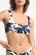 Vitamin A® Mika Rib Bralette Bikini Top