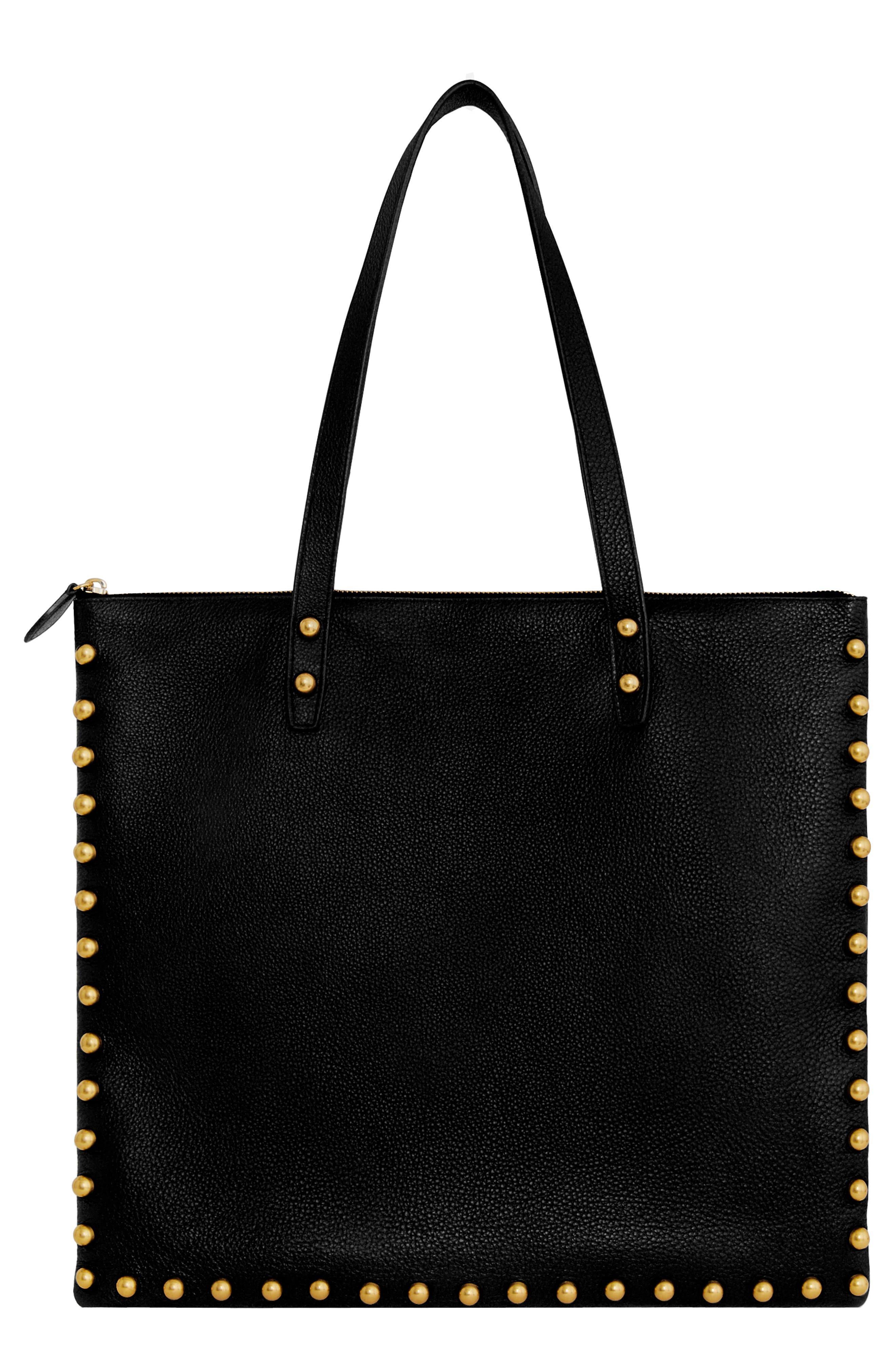 Rebecca Minkoff Milan Studded Leather Tote, Main, color, 