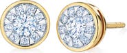 Kwiat Sunburst Diamond Stud Earrings