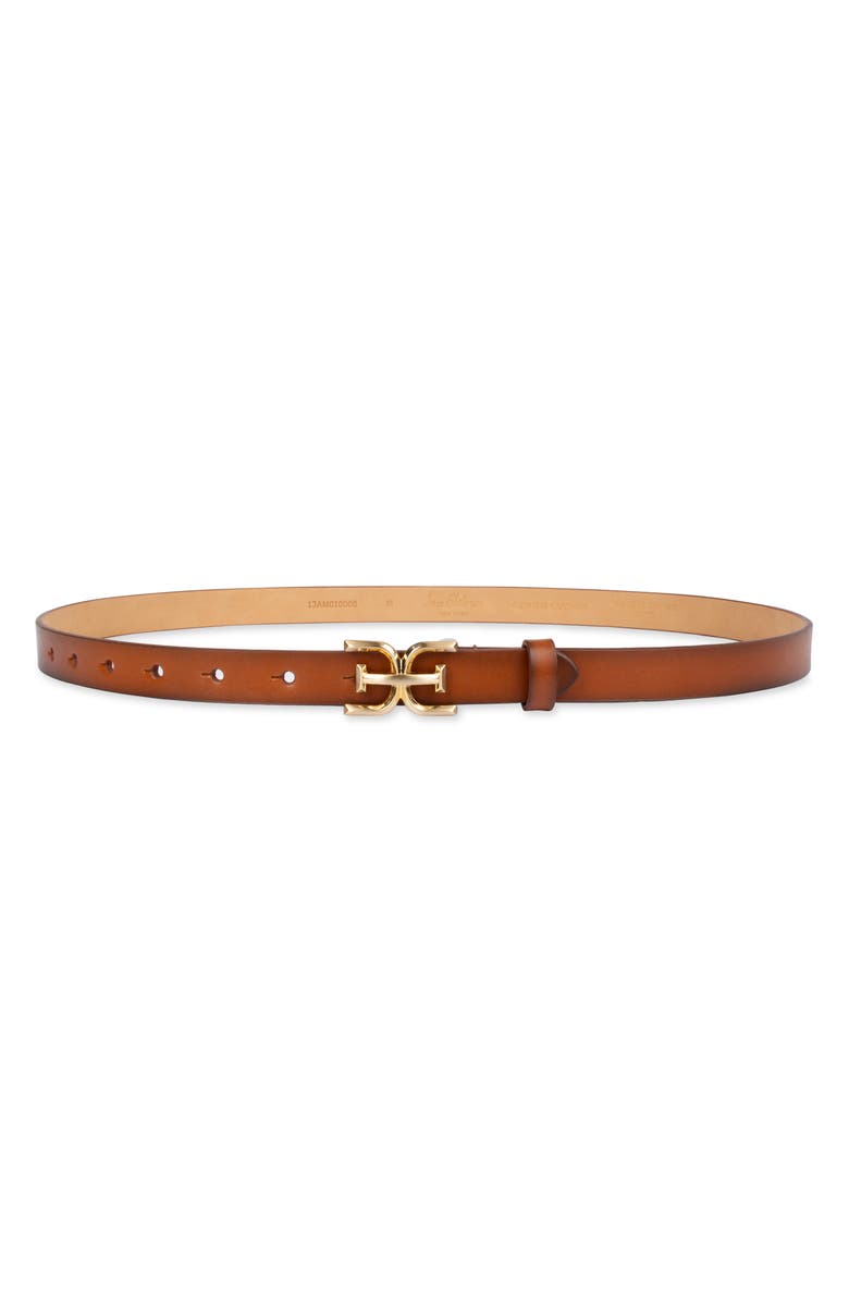 Sam Edelman Double E Logo Slim Leather Belt | Nordstrom