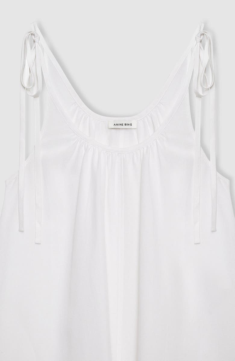 ANINE BING Flora Dress, Alternate, color, White