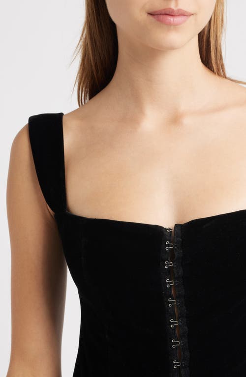 Bella Venice The Ambrose Corset Top In Black