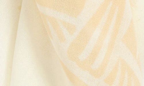 Shop Burberry Equestrian Knight Wool Jacquard Scarf In Cotton