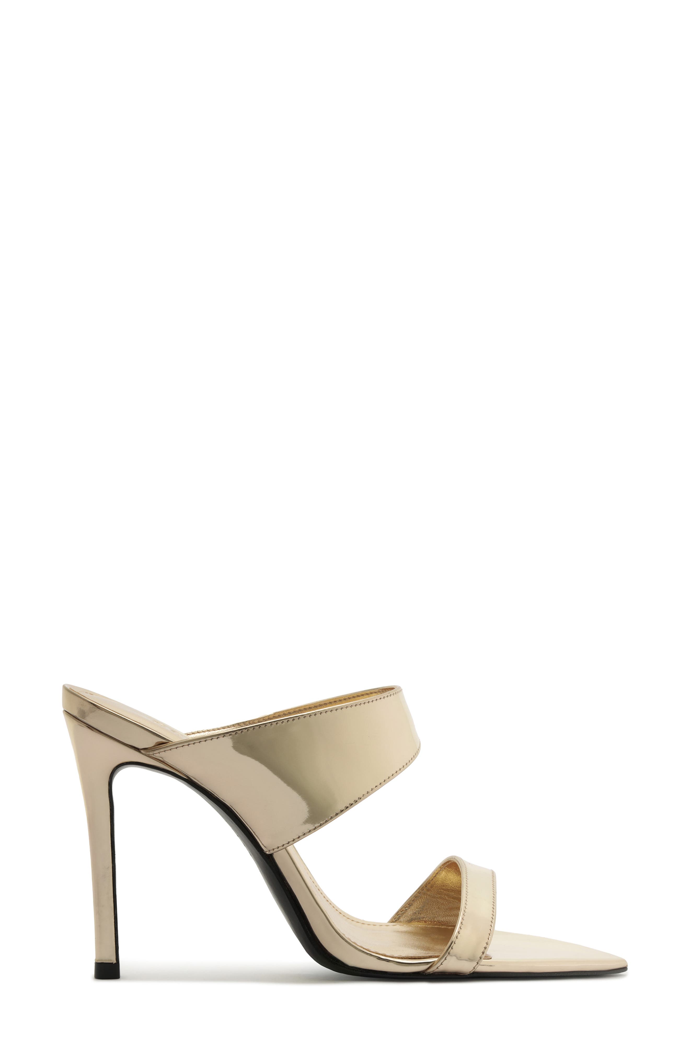 Jaselle Pointed Toe Sandal, Alternate, color, PLATINUM