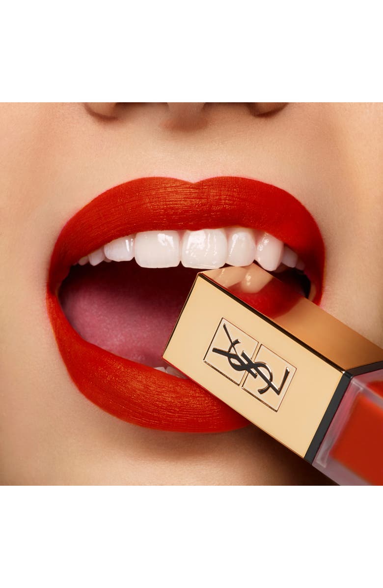 Yves Saint Laurent Tatouage Couture Liquid Matte Lip Stain, Alternate, color, 38 Chili Spirit