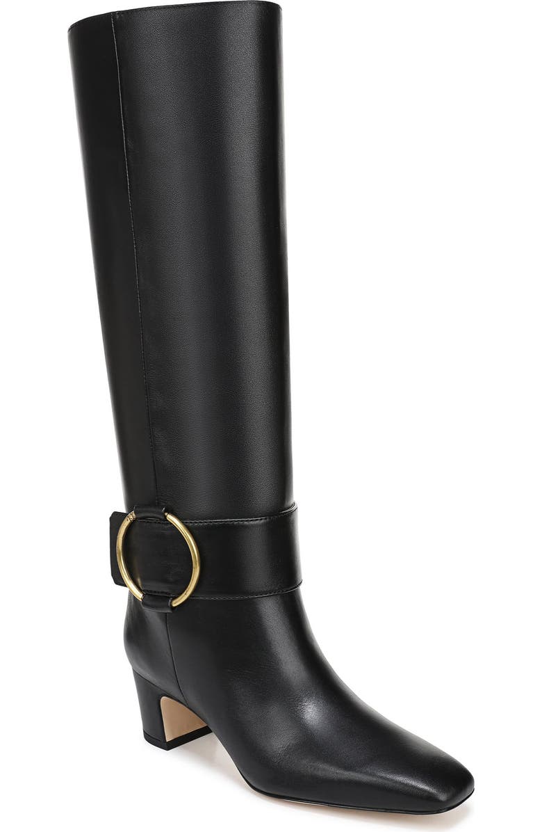 SARTO by Franco Sarto Solene Flexa Knee High Boot, Main, color, Black