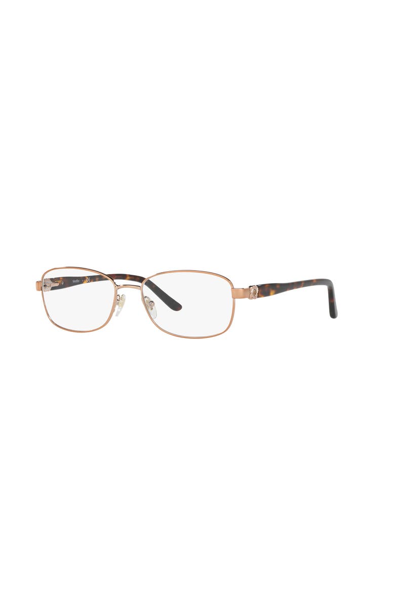 54mm Rectangle optical glasses, Main, color, Copper