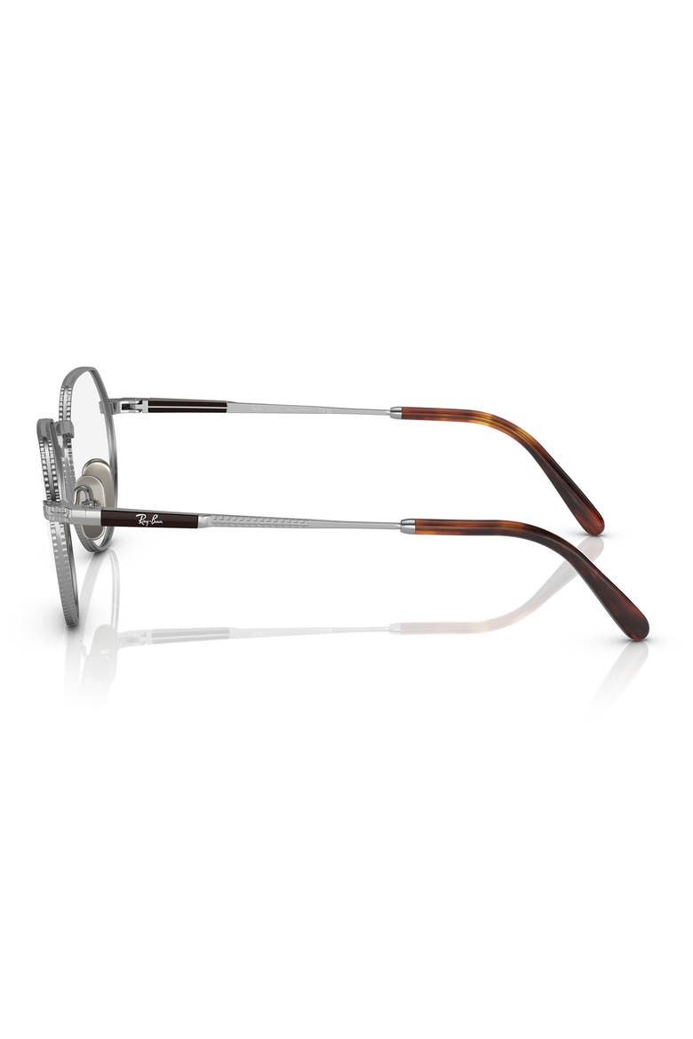 Jack 51mm Irregular Optical Glasses, Alternate, color, SILVER