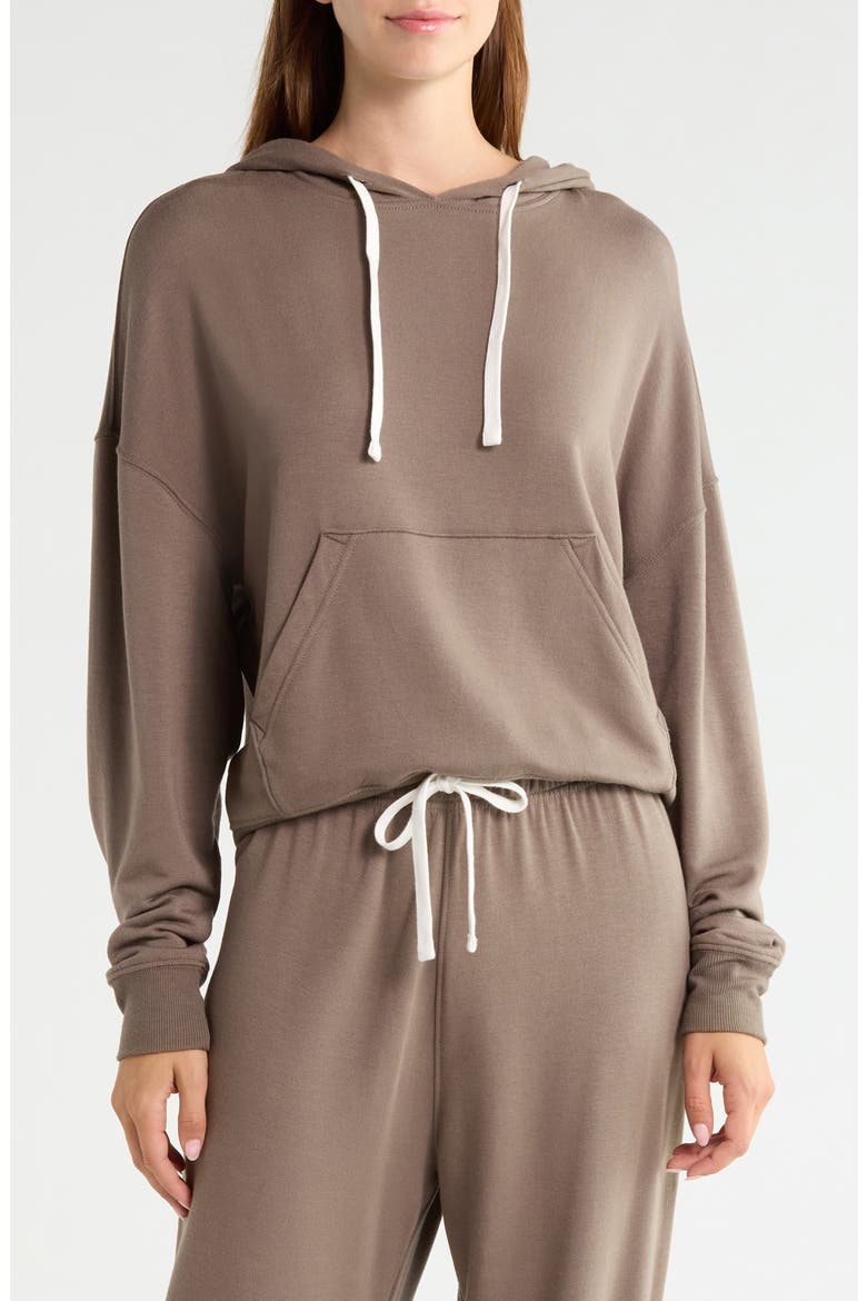 Joey Fleece Hoodie, Main, color, LENTIL