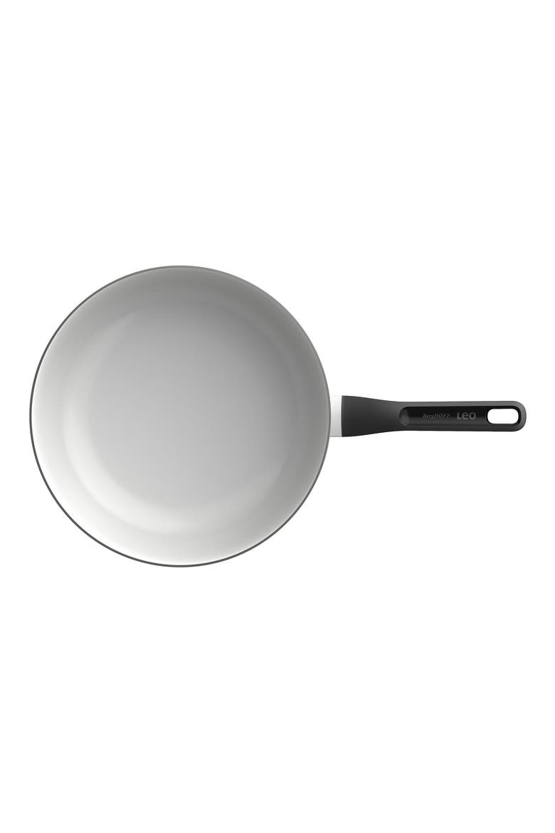 Leo Glints CeraGreen Wok Pan, Alternate, color, CREAM
