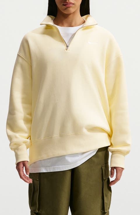 Sportswear Phoenix Oversize Fleece Quarter Zip Top