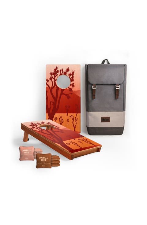 1ft x 2ft Mahogany Pathfinder Cornhole Board Set