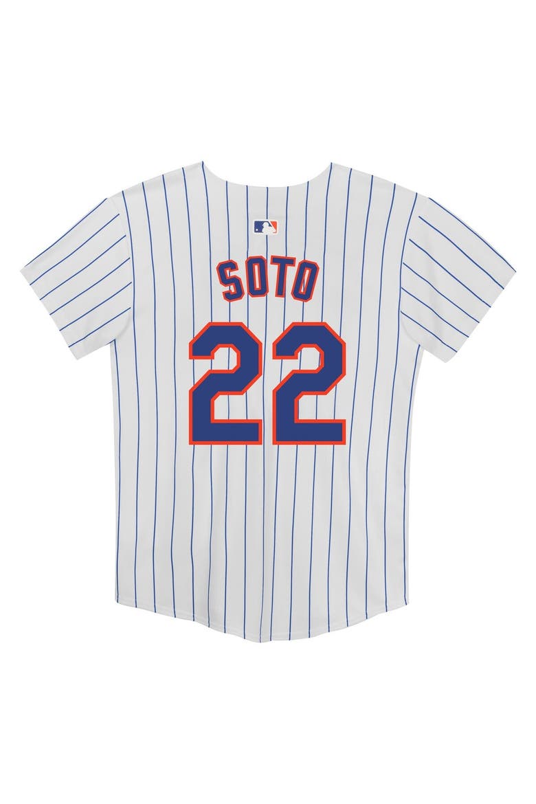 Preschool Nike Juan Soto White New York Mets Home Game Jersey, Alternate, color, White