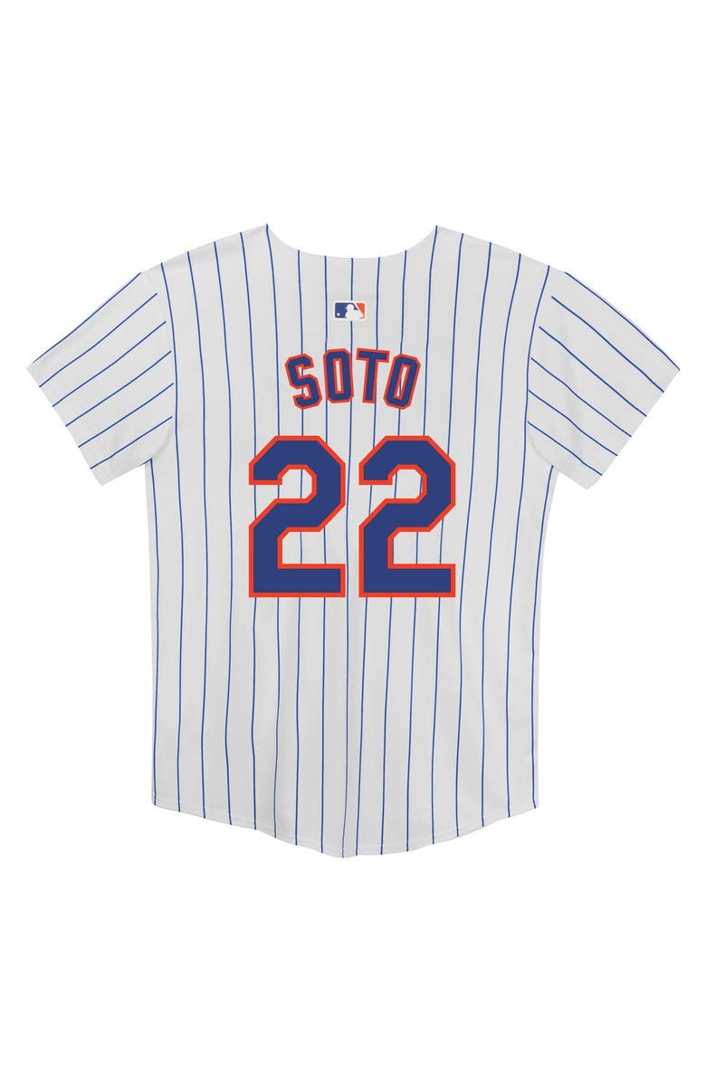 Nike Preschool Nike Juan Soto White New York Mets Home Game Jersey, Alternate, color, White