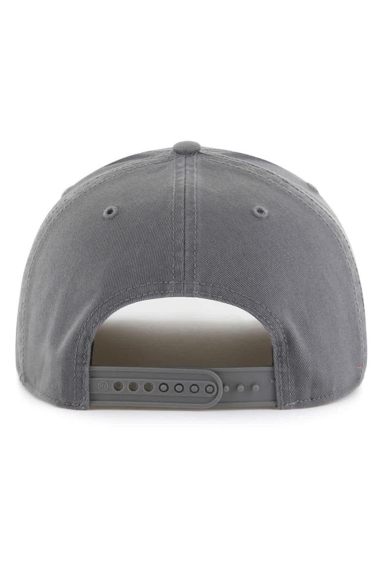 Men's '47 Charcoal Houston Rockets Canyon Ranchero Hitch Adjustable Hat, Alternate, color, Charcoal