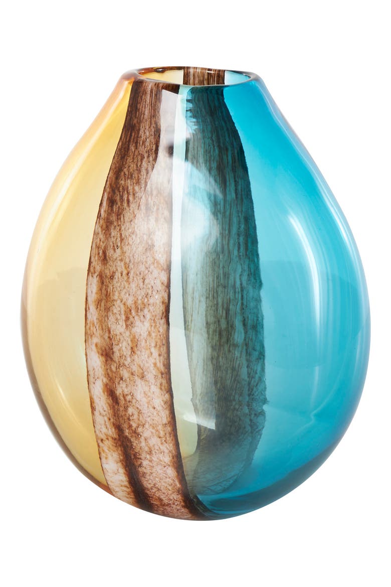 Multicolored Glass Vase, Alternate, color, MULTI COLORED