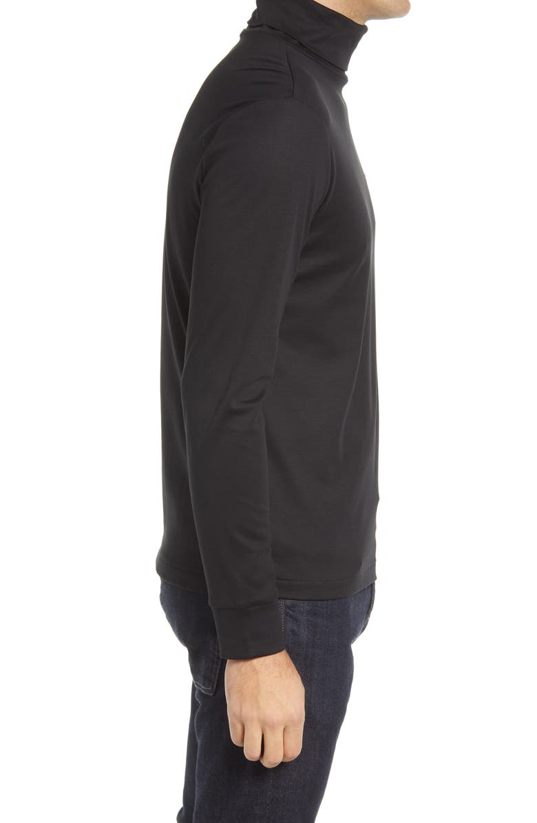 Polo Ralph Lauren Soft Touch Cotton Turtleneck, Alternate, color, Polo Black