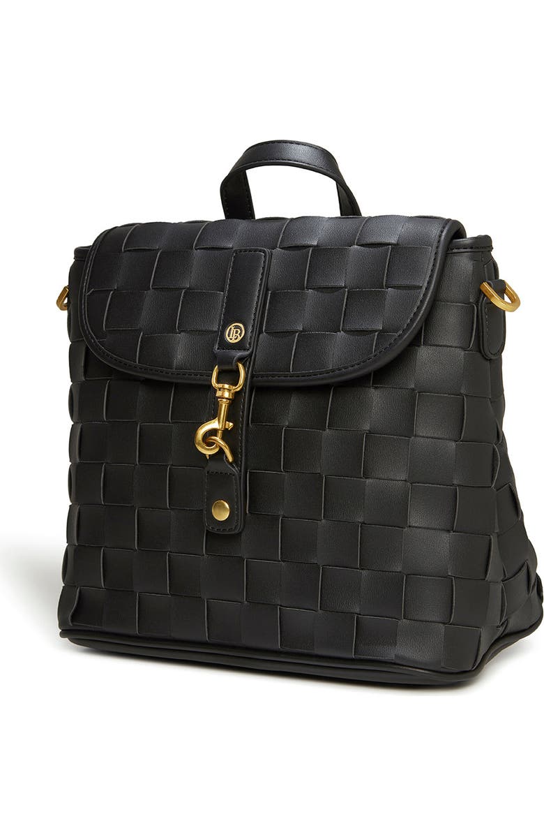 LaBante London Rosie Mini Vegan Backpack, Alternate, color, Black