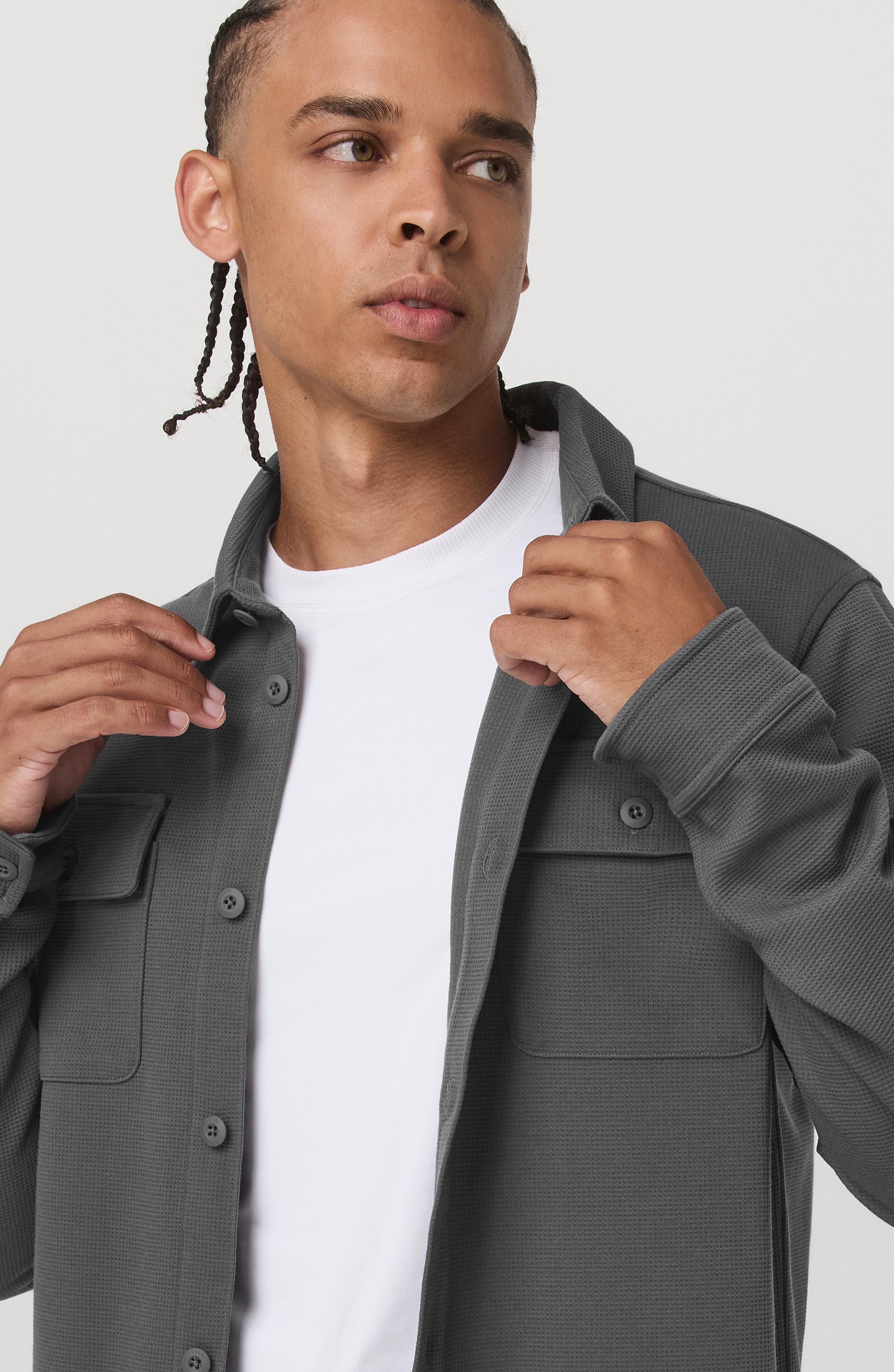 Мужские Vuori Waffle Shirt Jacket — фото 6