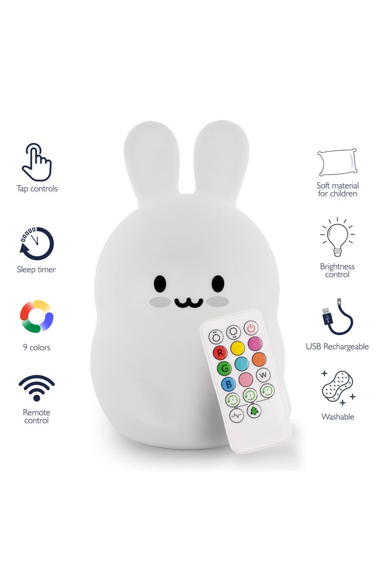 LumiPets Bunny Night Light, Alternate, color,