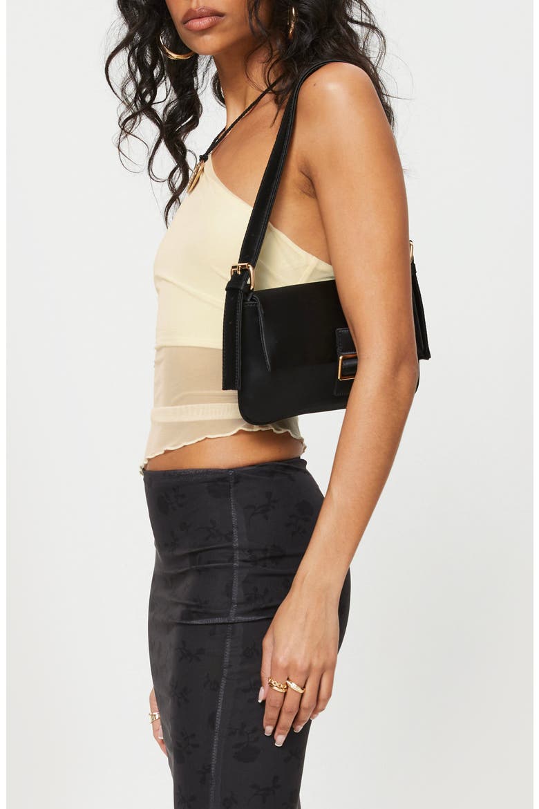 Gilda One-Shoulder Asymmetric Mesh Crop Top, Alternate, color, LIGHT BEIGE