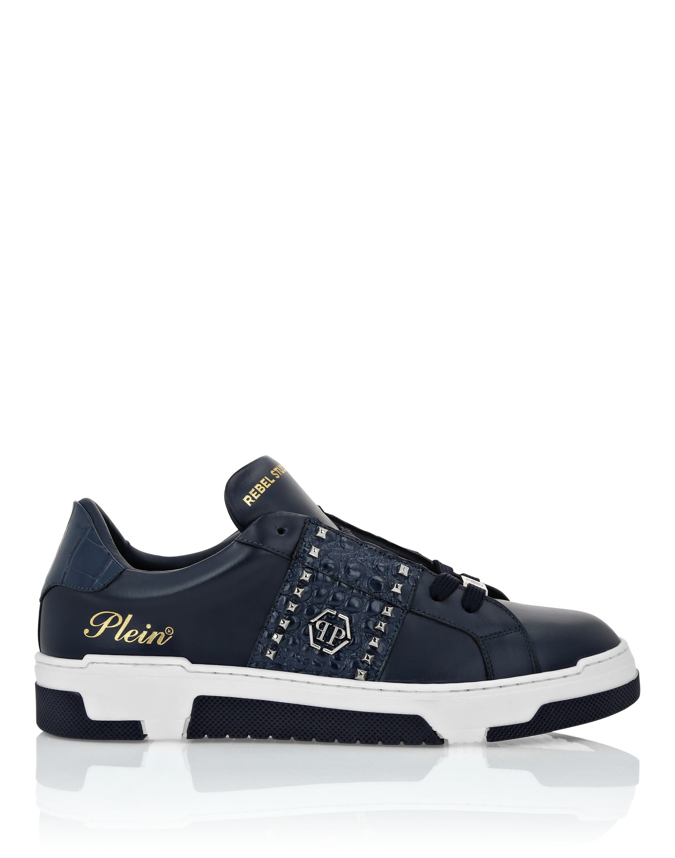 Low Top Sneakers Mix Strass Cocco Unisex, Alternate, color, darkblue