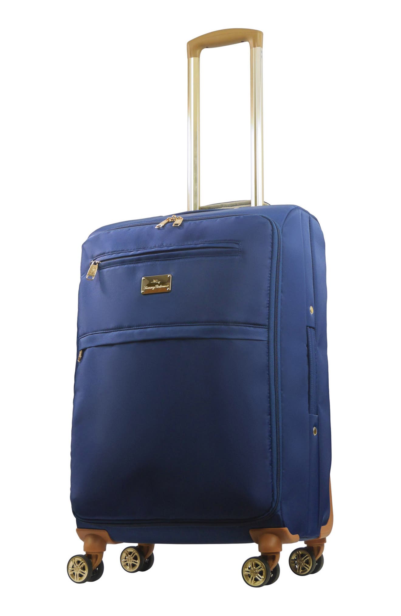 Tommy Bahama 26-Inch Softside Checked Luggage, Main, color, Navy